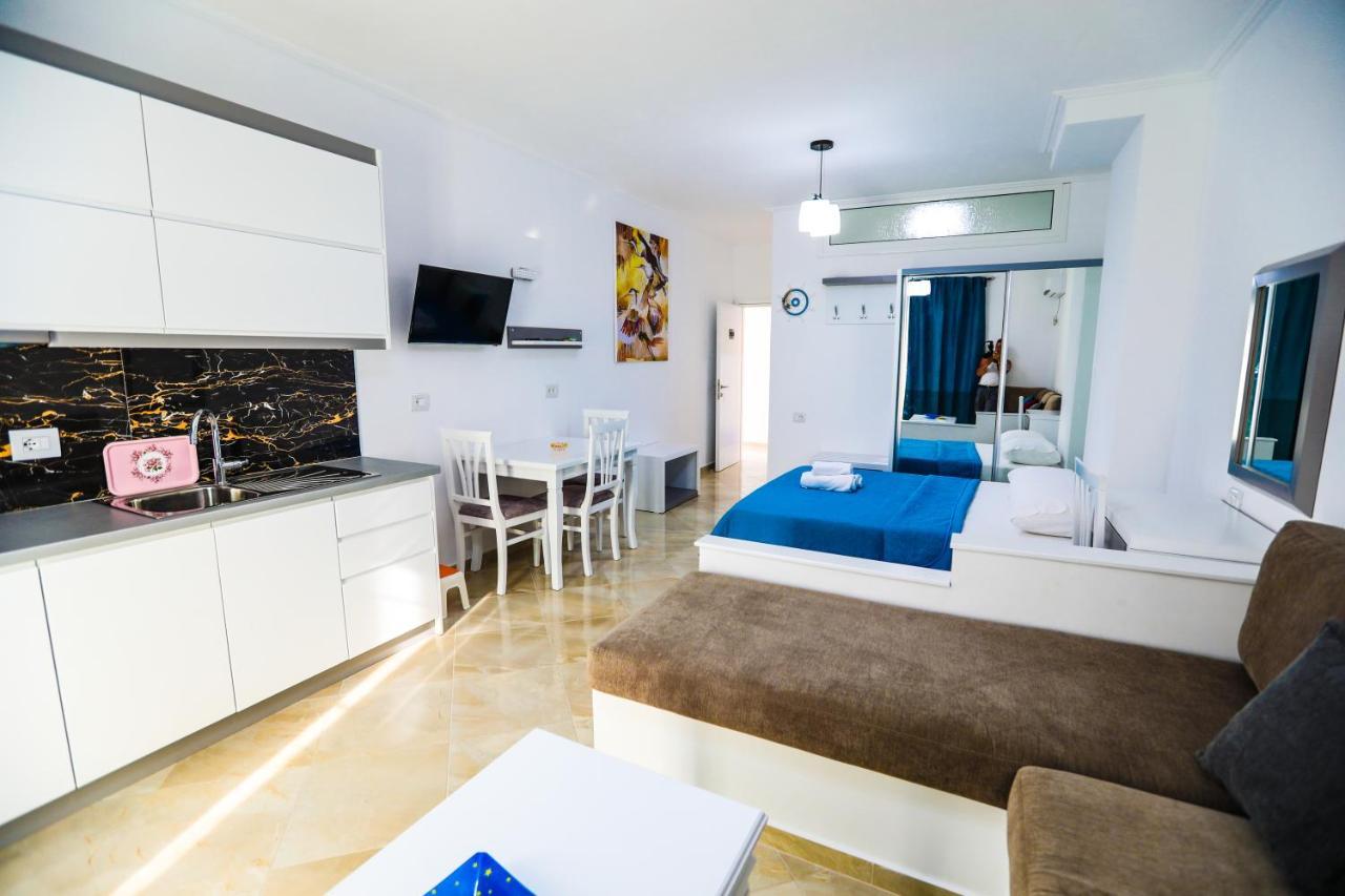 Vila Enxhi Ksamil Buitenkant foto