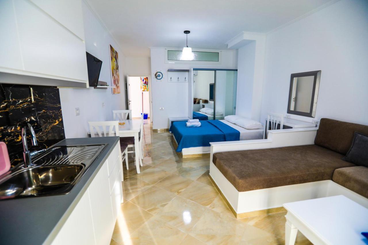 Vila Enxhi Ksamil Buitenkant foto